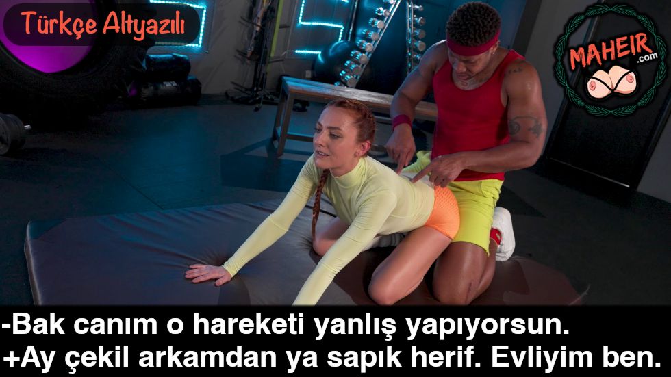 Evli Karı Spor Salonundaki Siyahi Adamın Altında Baygınlık Geçirdi